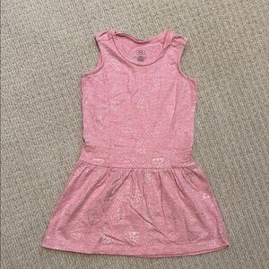 Egg Collective Pink Pleated Sundress Sleeveless